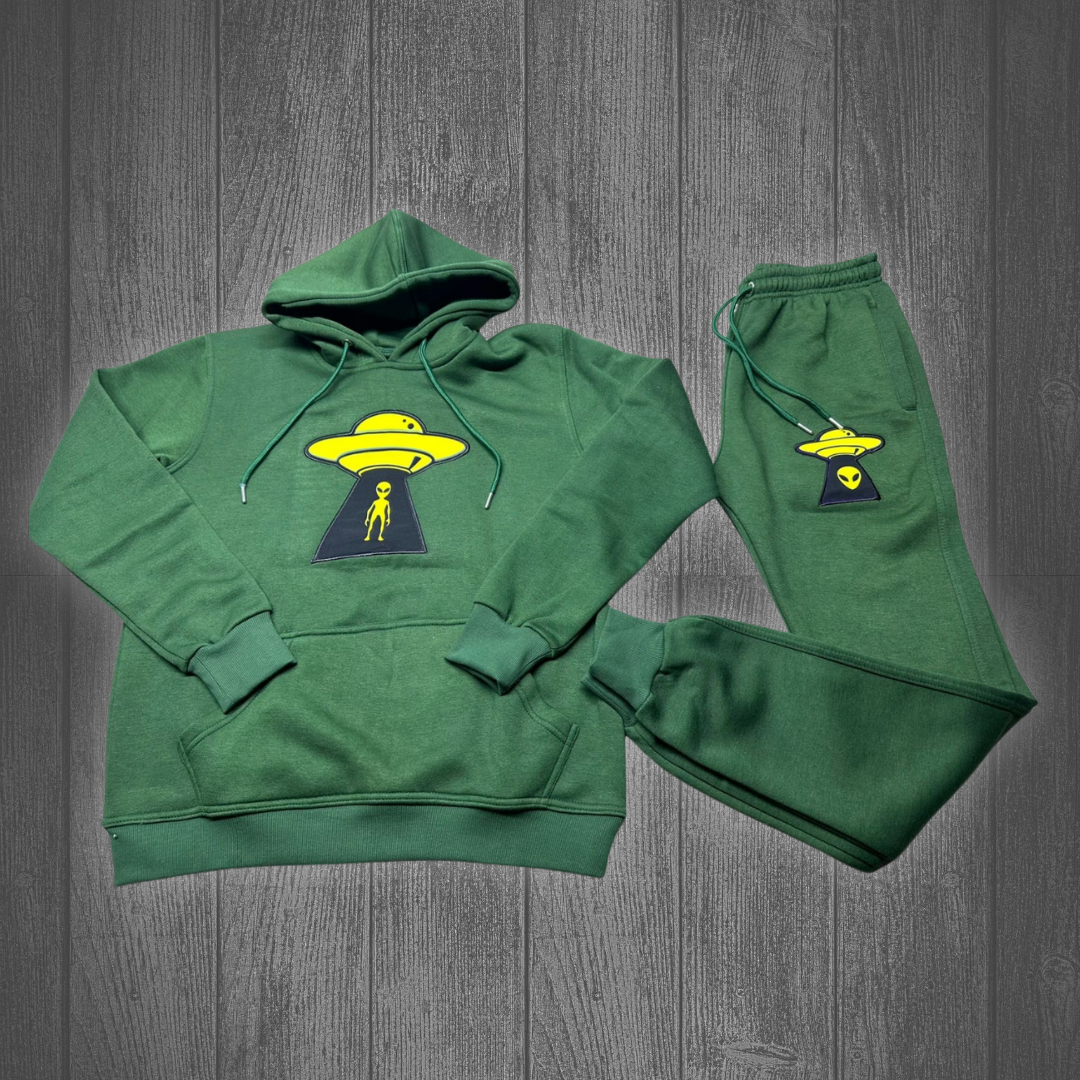 AMM Jumbo Logo Sweatsuit (Green)
